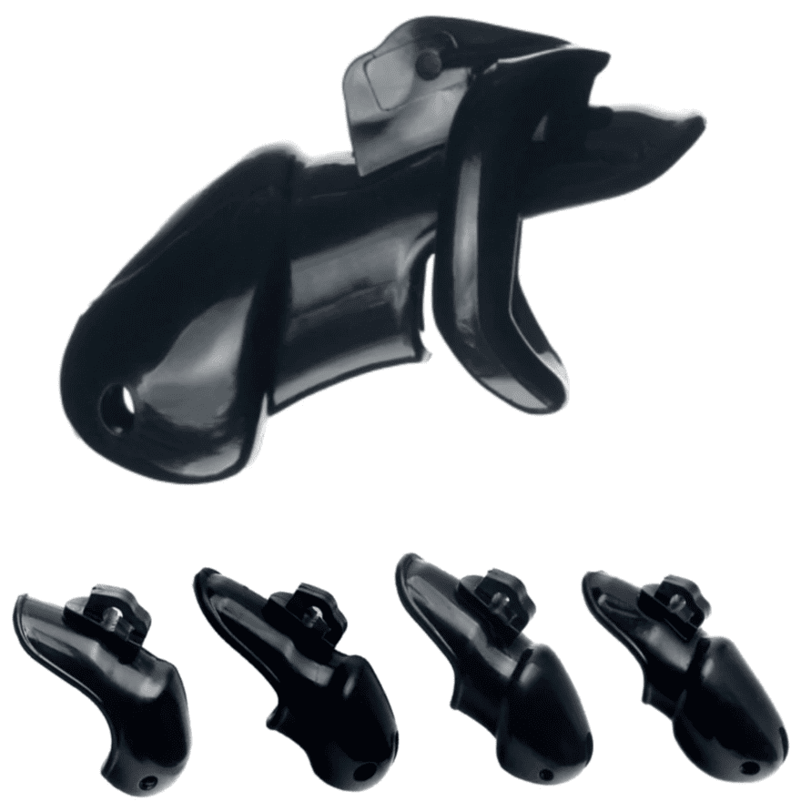 Kyskhetsbur Resin V3 Svart