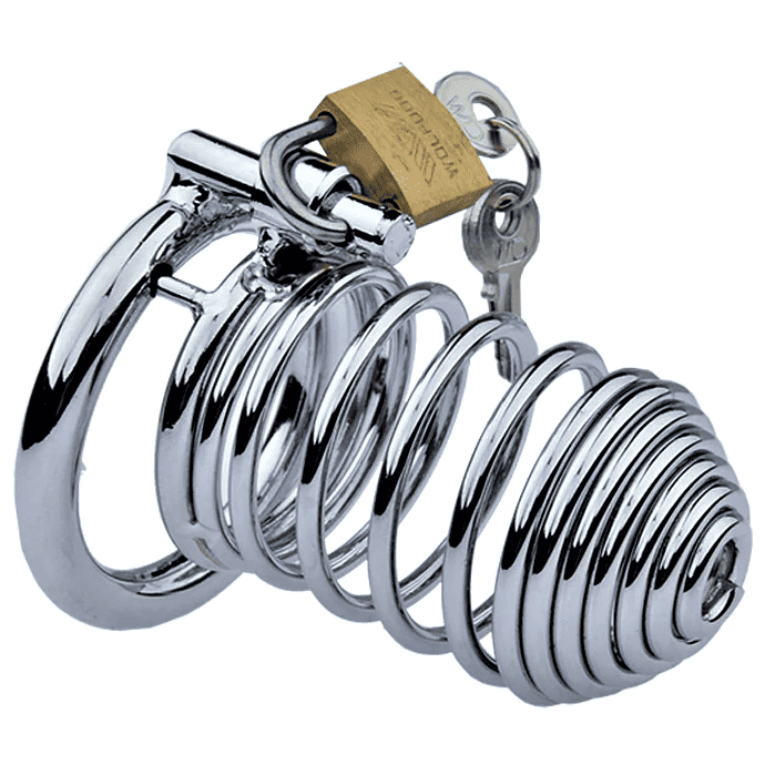 Kyskhetsbur Man - Metall - Spiral