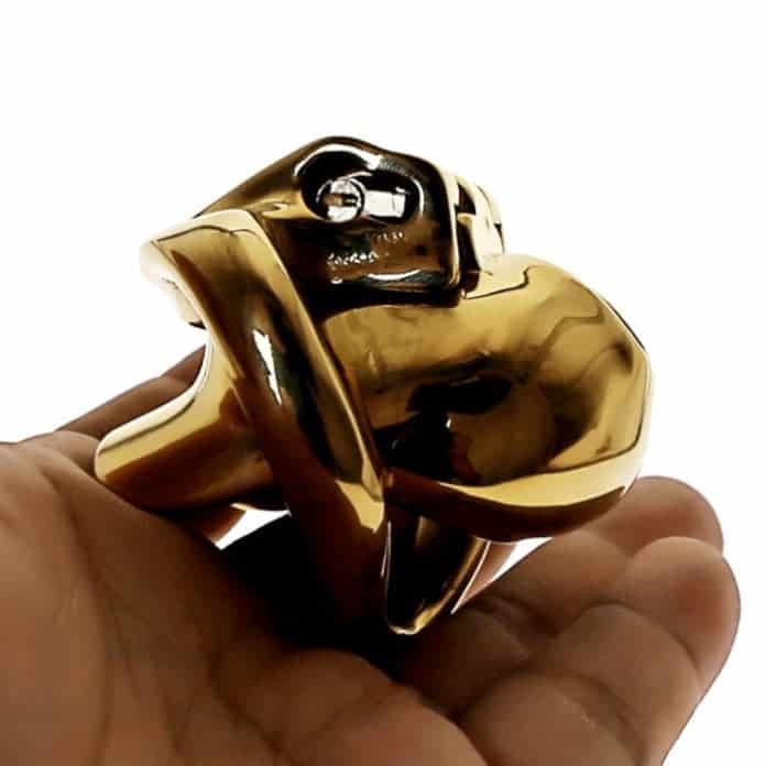 Kyskhetsbur Man - Metall - Mästare Guld