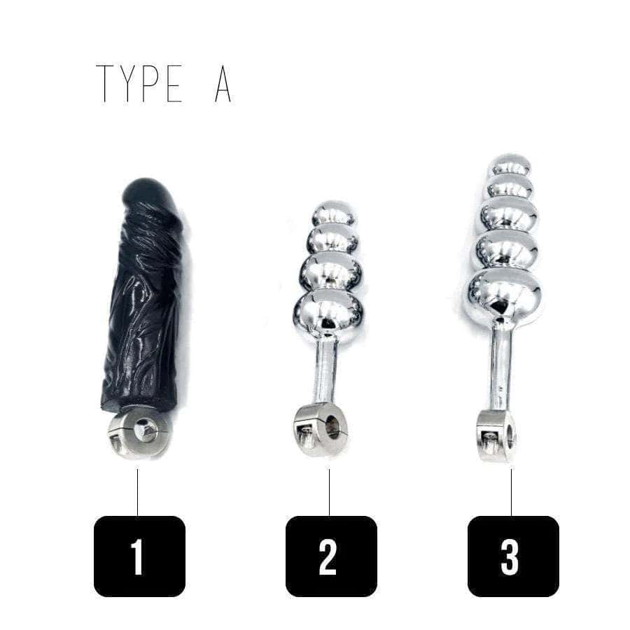 Kyskhetsbälte Tillbehör - Analplugg & Dildo - Typ A