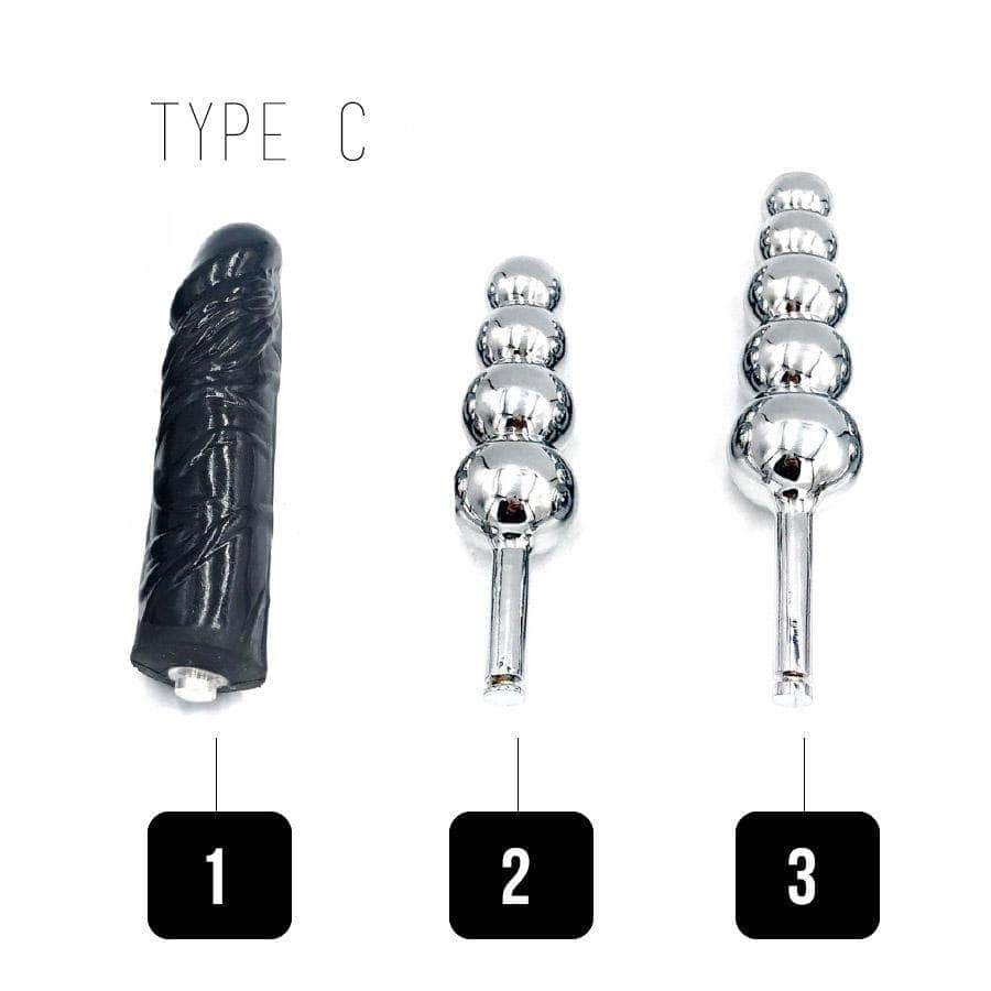 Kyskhetsbälte Tillbehör - Analplugg & Dildo - Typ C